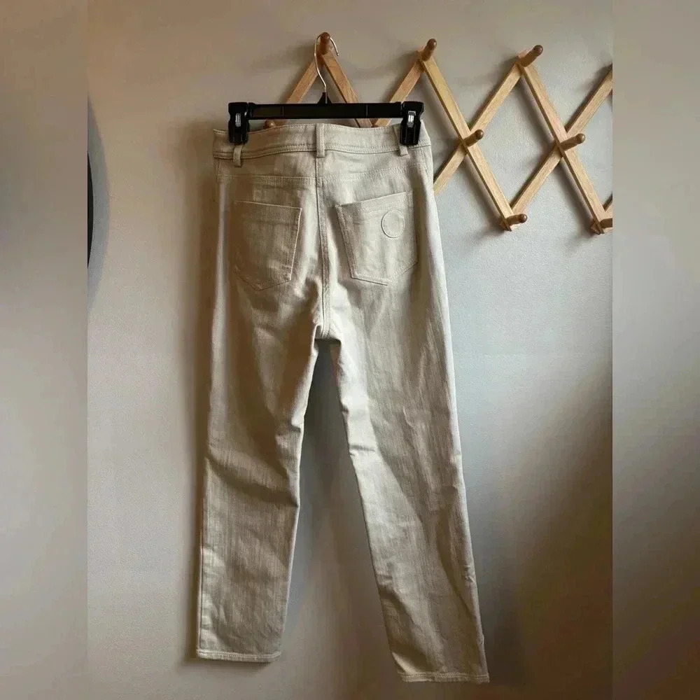 AKRIS punto Cotton Stretch Bootcut Pants - Picture 2 of 4